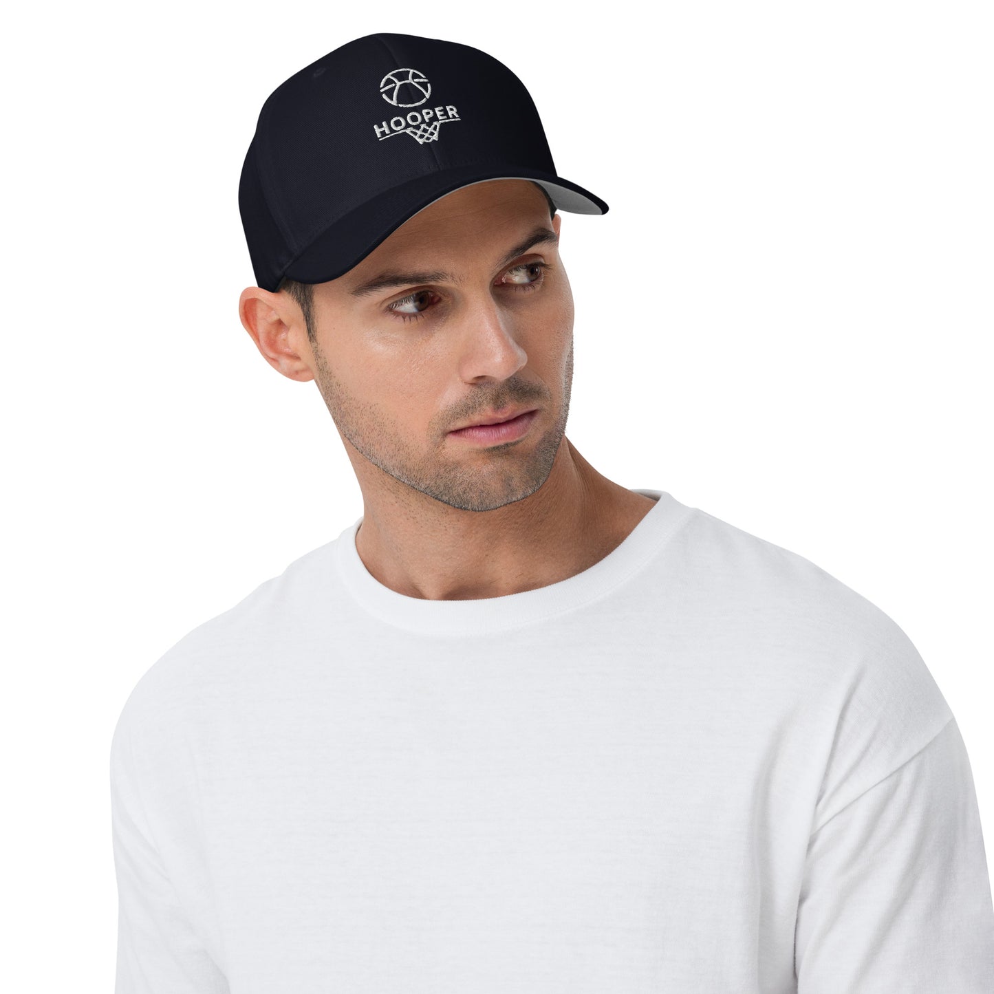 Hooper Baller Hat Dark Navy Front