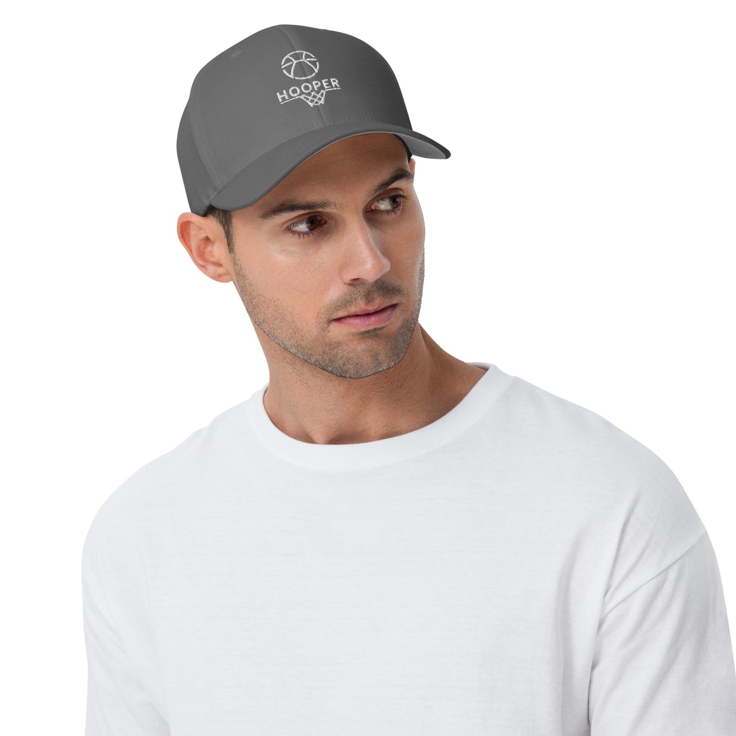Hooper Baller Hat Grey Front
