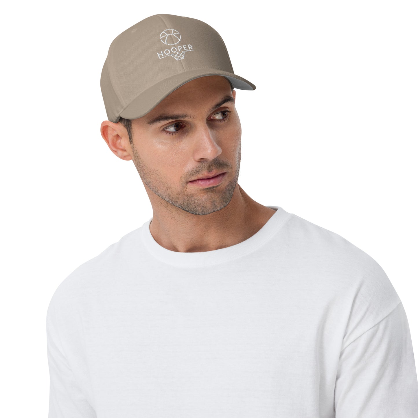Hooper Baller Hat Khaki Front