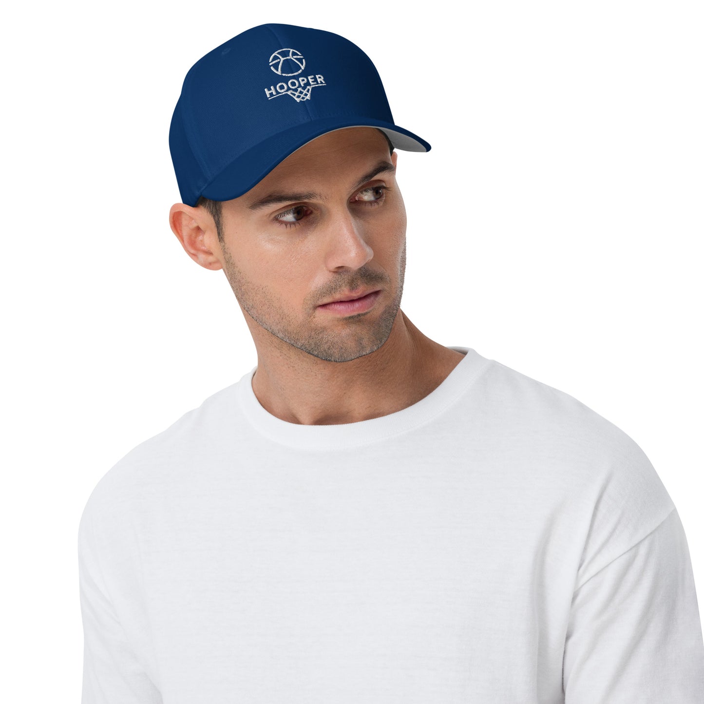 Hooper Baller Hat Royal Blue Front