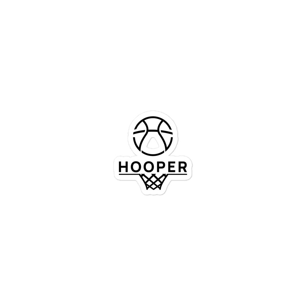 Bubble-Free Sticker - Hooper Logo 3x3