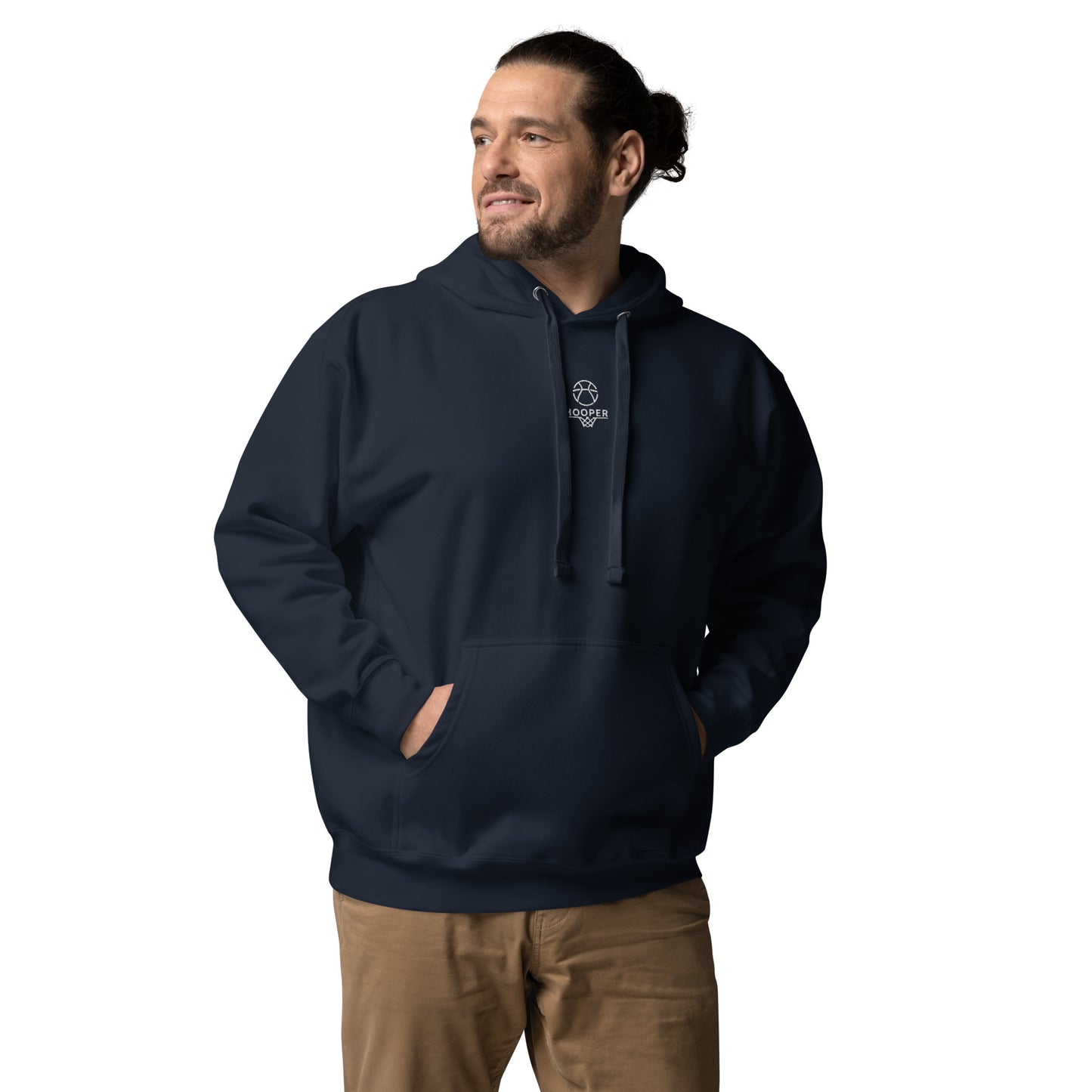 Hesi Unisex Hoodie Navy Front