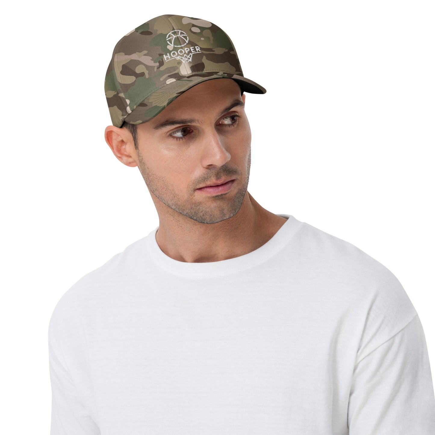 Hooper Baller Hat Multicam Green Front