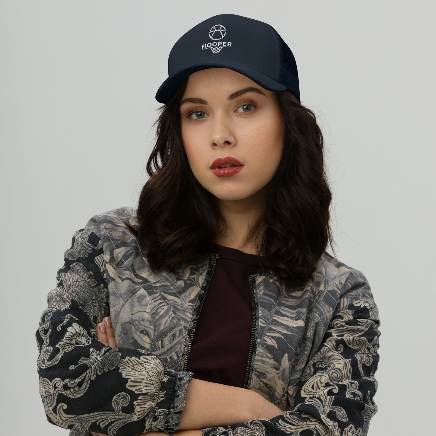 Tucker Hat Navy Front