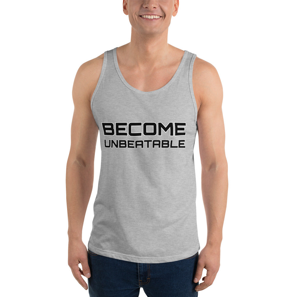 Unisex Tank Top Athletic Heather Front