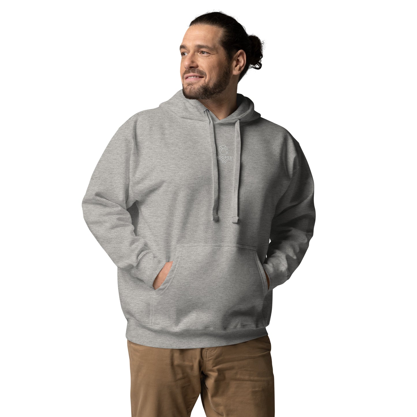 Hesi Unisex Hoodie Carbon Grey