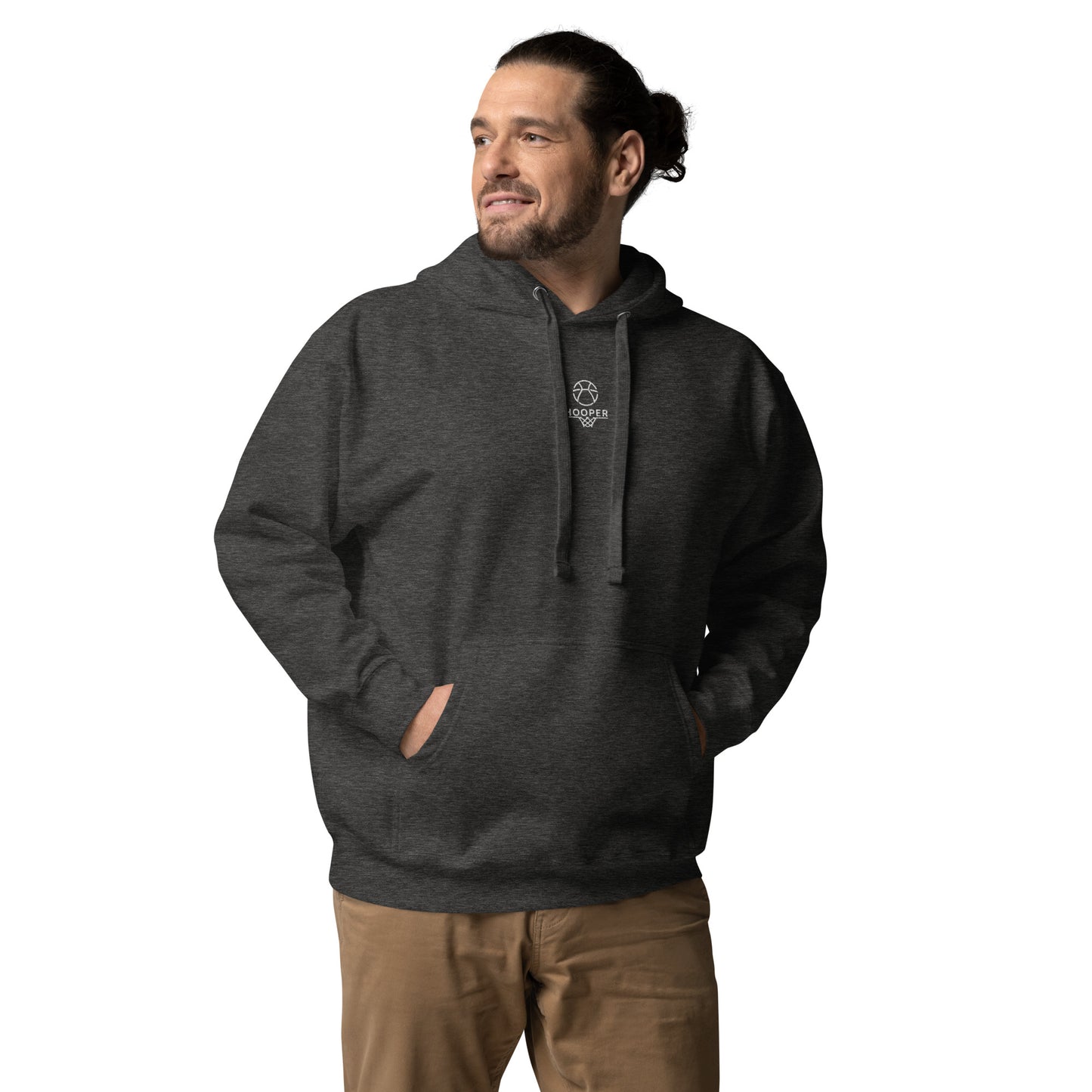 Hesi Unisex Hoodie Charcoal Heather 