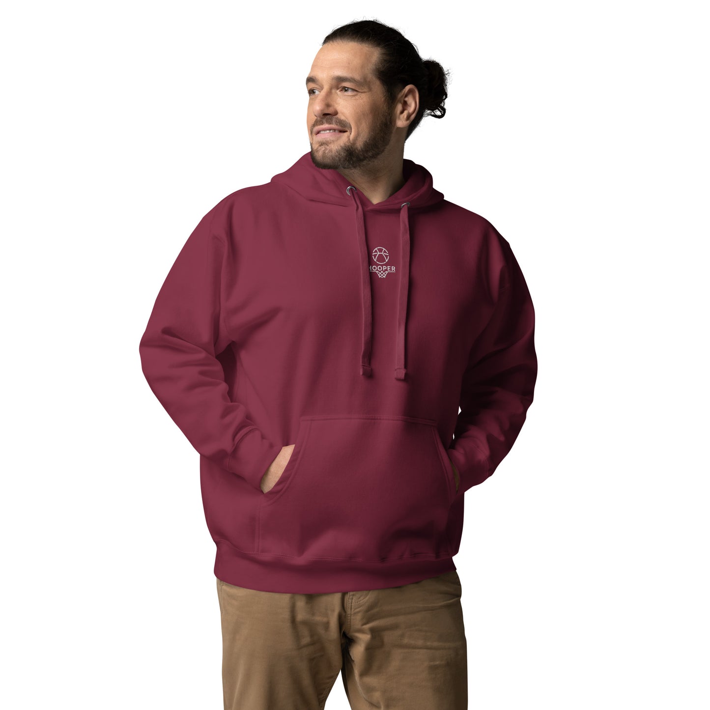 Hesi Unisex Hoodie Maroon